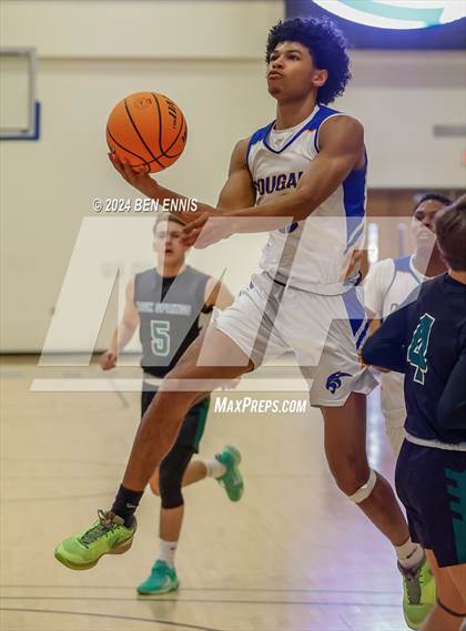 Thumbnail 3 in Rock Springs Christian Academy vs. Creekside Christian Academy (GAPPS 1-AA Semifinals) photogallery.