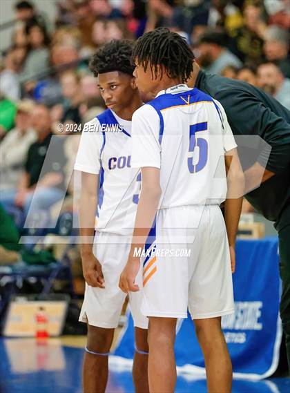Thumbnail 3 in Rock Springs Christian Academy vs. Creekside Christian Academy (GAPPS 1-AA Semifinals) photogallery.