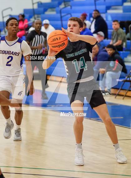 Thumbnail 3 in Rock Springs Christian Academy vs. Creekside Christian Academy (GAPPS 1-AA Semifinals) photogallery.