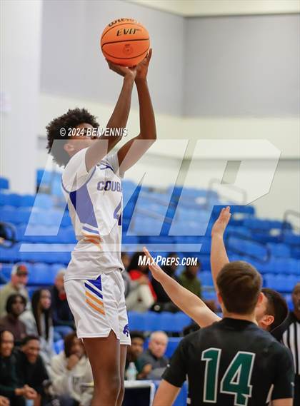Thumbnail 1 in Rock Springs Christian Academy vs. Creekside Christian Academy (GAPPS 1-AA Semifinals) photogallery.