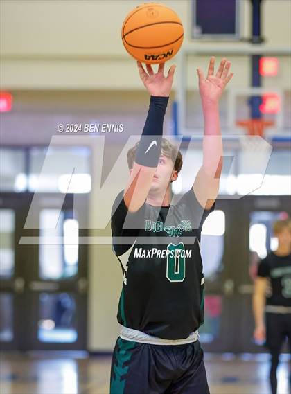 Thumbnail 2 in Rock Springs Christian Academy vs. Creekside Christian Academy (GAPPS 1-AA Semifinals) photogallery.