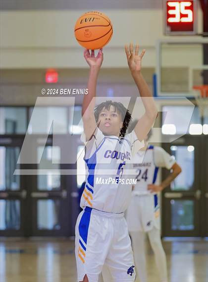 Thumbnail 1 in Rock Springs Christian Academy vs. Creekside Christian Academy (GAPPS 1-AA Semifinals) photogallery.