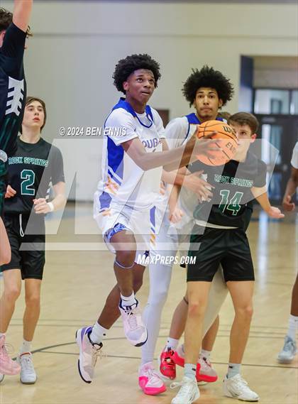 Thumbnail 3 in Rock Springs Christian Academy vs. Creekside Christian Academy (GAPPS 1-AA Semifinals) photogallery.
