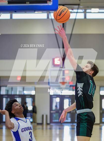 Thumbnail 2 in Rock Springs Christian Academy vs. Creekside Christian Academy (GAPPS 1-AA Semifinals) photogallery.