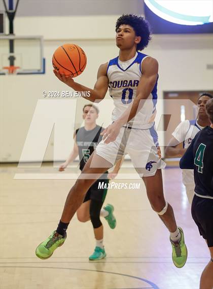 Thumbnail 1 in Rock Springs Christian Academy vs. Creekside Christian Academy (GAPPS 1-AA Semifinals) photogallery.