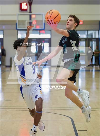 Thumbnail 1 in Rock Springs Christian Academy vs. Creekside Christian Academy (GAPPS 1-AA Semifinals) photogallery.