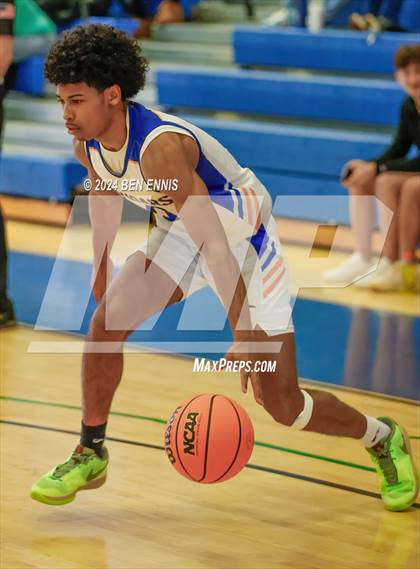 Thumbnail 2 in Rock Springs Christian Academy vs. Creekside Christian Academy (GAPPS 1-AA Semifinals) photogallery.