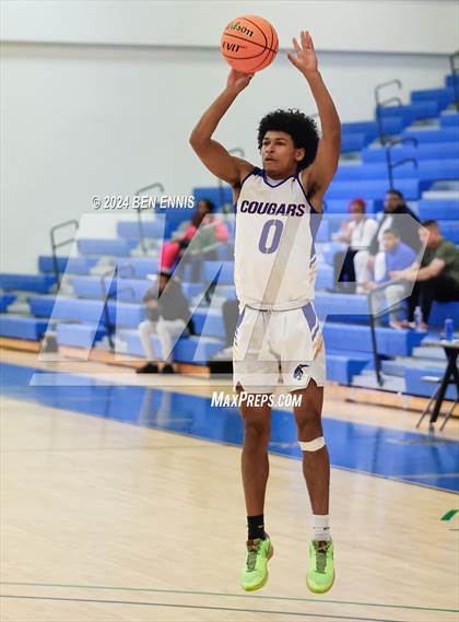 Thumbnail 1 in Rock Springs Christian Academy vs. Creekside Christian Academy (GAPPS 1-AA Semifinals) photogallery.