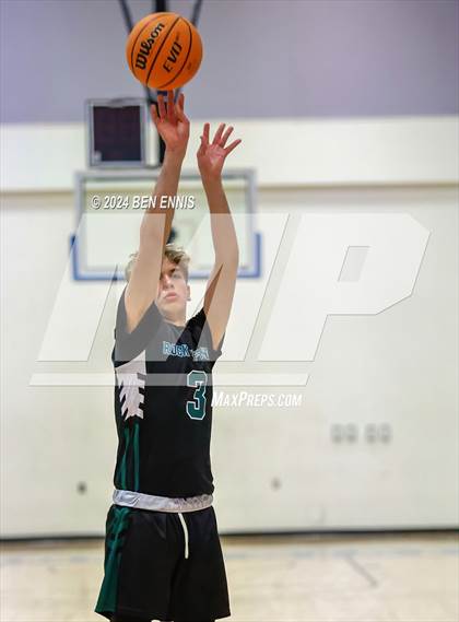 Thumbnail 2 in Rock Springs Christian Academy vs. Creekside Christian Academy (GAPPS 1-AA Semifinals) photogallery.