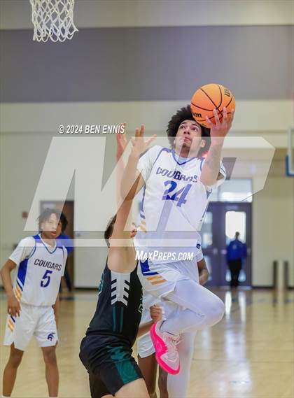 Thumbnail 3 in Rock Springs Christian Academy vs. Creekside Christian Academy (GAPPS 1-AA Semifinals) photogallery.