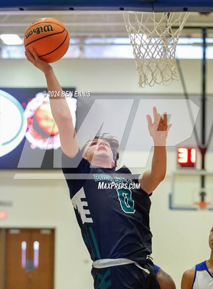 Thumbnail 1 in Rock Springs Christian Academy vs. Creekside Christian Academy (GAPPS 1-AA Semifinals) photogallery.