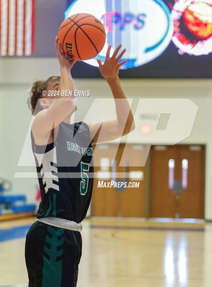 Thumbnail 1 in Rock Springs Christian Academy vs. Creekside Christian Academy (GAPPS 1-AA Semifinals) photogallery.