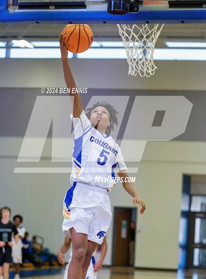 Thumbnail 3 in Rock Springs Christian Academy vs. Creekside Christian Academy (GAPPS 1-AA Semifinals) photogallery.