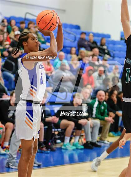 Thumbnail 1 in Rock Springs Christian Academy vs. Creekside Christian Academy (GAPPS 1-AA Semifinals) photogallery.