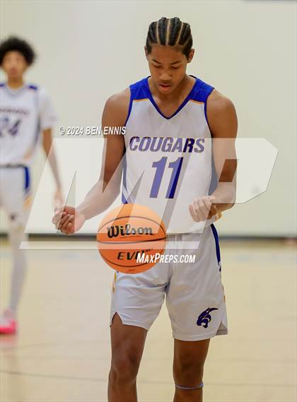 Thumbnail 3 in Rock Springs Christian Academy vs. Creekside Christian Academy (GAPPS 1-AA Semifinals) photogallery.