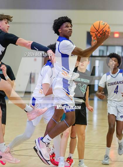 Thumbnail 1 in Rock Springs Christian Academy vs. Creekside Christian Academy (GAPPS 1-AA Semifinals) photogallery.
