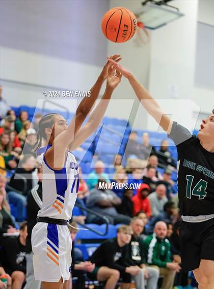 Thumbnail 2 in Rock Springs Christian Academy vs. Creekside Christian Academy (GAPPS 1-AA Semifinals) photogallery.