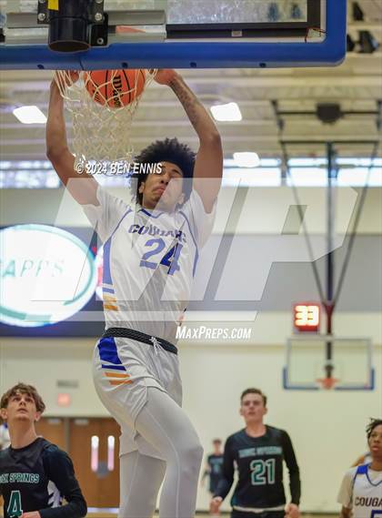 Thumbnail 3 in Rock Springs Christian Academy vs. Creekside Christian Academy (GAPPS 1-AA Semifinals) photogallery.