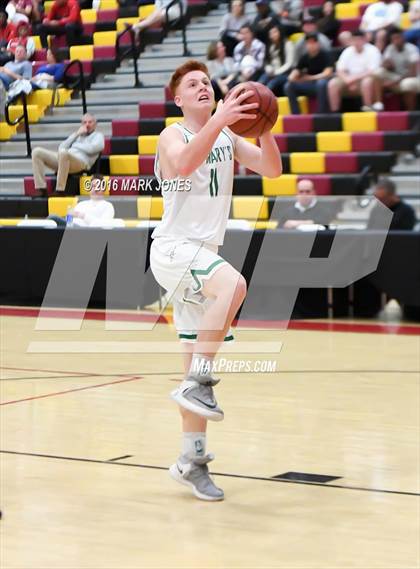 Thumbnail 1 in St. Mary's vs. Mater Dei (Hoophall West Invitational) photogallery.