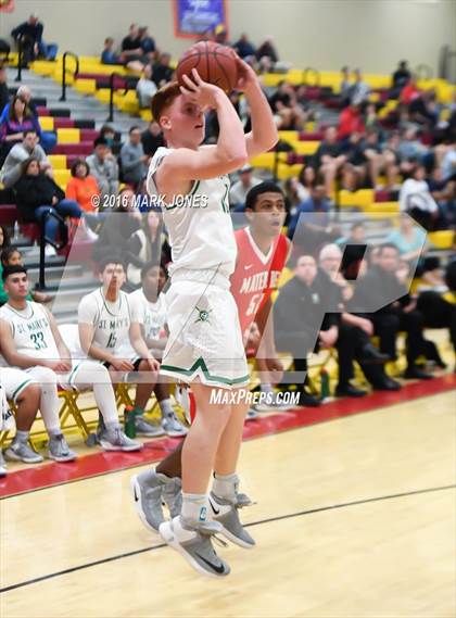 Thumbnail 3 in St. Mary's vs. Mater Dei (Hoophall West Invitational) photogallery.
