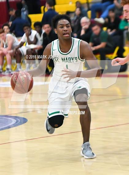Thumbnail 3 in St. Mary's vs. Mater Dei (Hoophall West Invitational) photogallery.