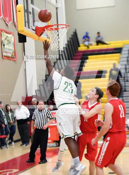 Thumbnail 3 in St. Mary's vs. Mater Dei (Hoophall West Invitational) photogallery.