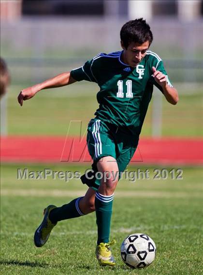 Thumbnail 1 in Cypress Falls vs Klein Oak (Pearland Soccer Classic) photogallery.