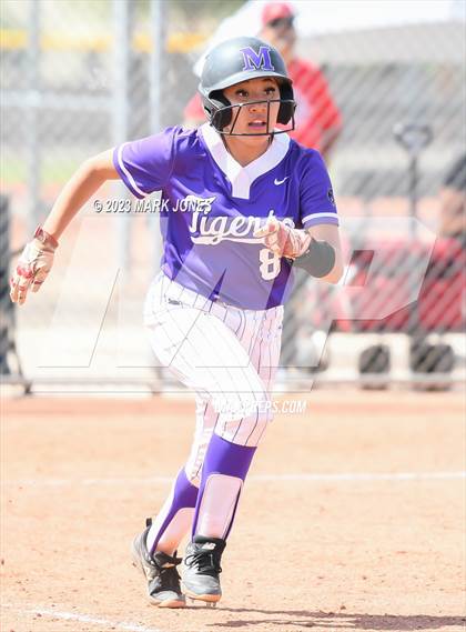 Thumbnail 1 in Arizona College Prep vs. Millennium (West Valley Softball Invitational) photogallery.