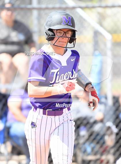 Thumbnail 2 in Arizona College Prep vs. Millennium (West Valley Softball Invitational) photogallery.