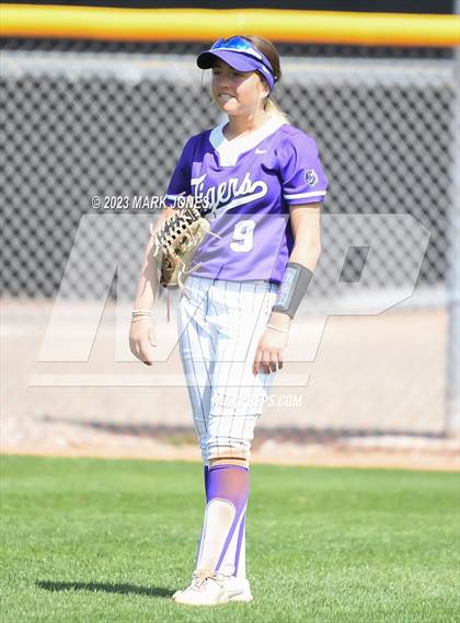 Thumbnail 1 in Arizona College Prep vs. Millennium (West Valley Softball Invitational) photogallery.