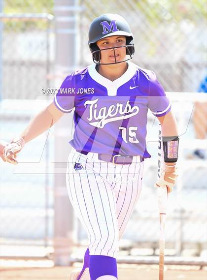 Thumbnail 2 in Arizona College Prep vs. Millennium (West Valley Softball Invitational) photogallery.