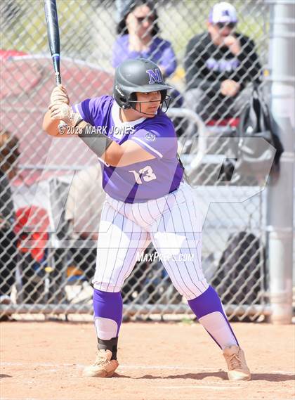 Thumbnail 2 in Arizona College Prep vs. Millennium (West Valley Softball Invitational) photogallery.
