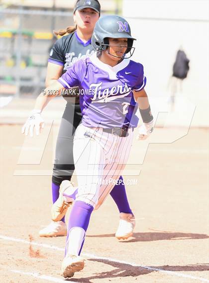 Thumbnail 1 in Arizona College Prep vs. Millennium (West Valley Softball Invitational) photogallery.