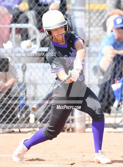 Thumbnail 1 in Arizona College Prep vs. Millennium (West Valley Softball Invitational) photogallery.