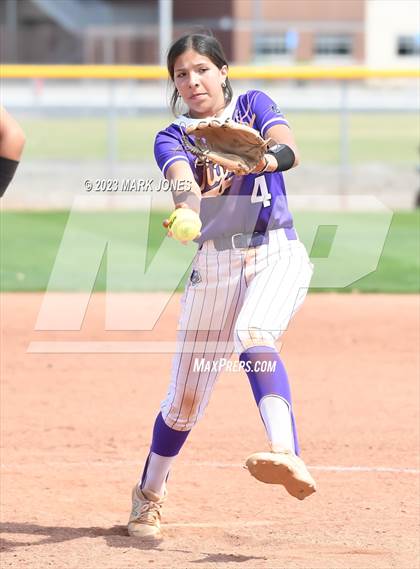 Thumbnail 3 in Arizona College Prep vs. Millennium (West Valley Softball Invitational) photogallery.