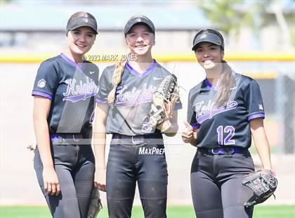 Thumbnail 3 in Arizona College Prep vs. Millennium (West Valley Softball Invitational) photogallery.