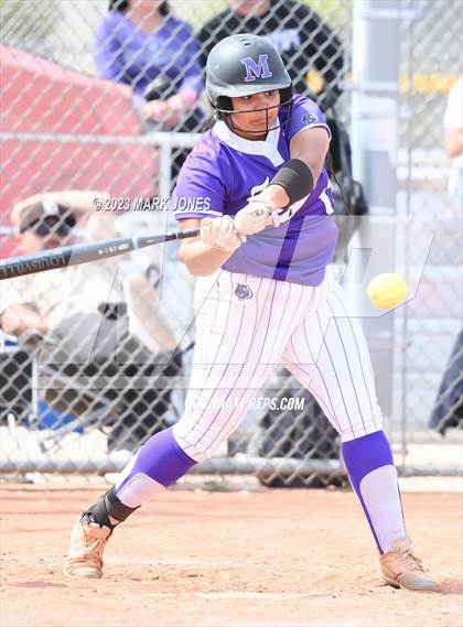 Thumbnail 2 in Arizona College Prep vs. Millennium (West Valley Softball Invitational) photogallery.