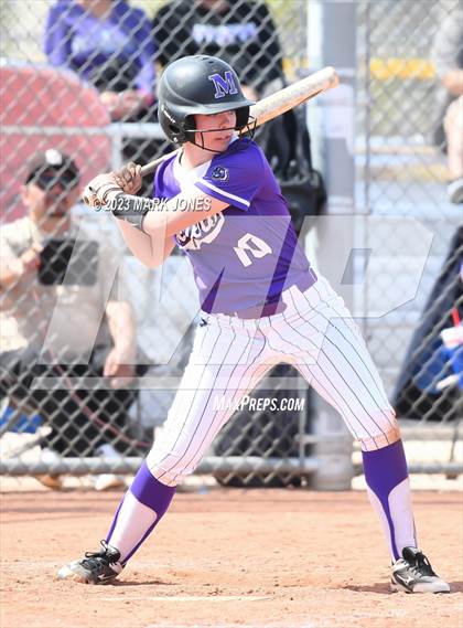 Thumbnail 3 in Arizona College Prep vs. Millennium (West Valley Softball Invitational) photogallery.