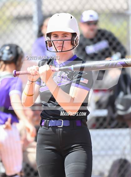 Thumbnail 1 in Arizona College Prep vs. Millennium (West Valley Softball Invitational) photogallery.