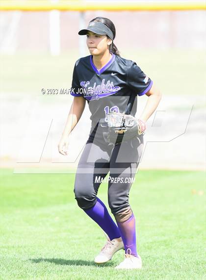 Thumbnail 3 in Arizona College Prep vs. Millennium (West Valley Softball Invitational) photogallery.
