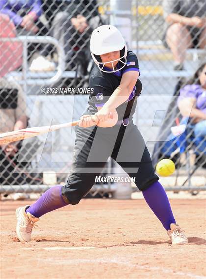 Thumbnail 1 in Arizona College Prep vs. Millennium (West Valley Softball Invitational) photogallery.