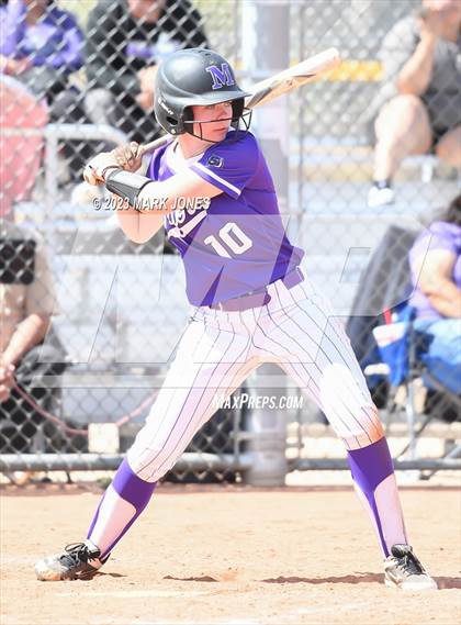 Thumbnail 2 in Arizona College Prep vs. Millennium (West Valley Softball Invitational) photogallery.
