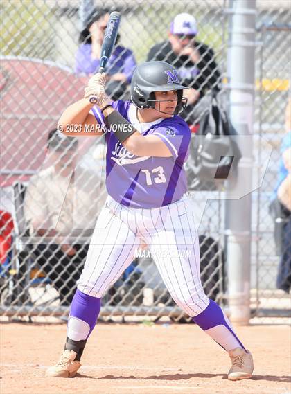 Thumbnail 1 in Arizona College Prep vs. Millennium (West Valley Softball Invitational) photogallery.