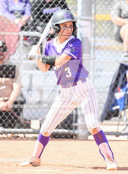 Thumbnail 1 in Arizona College Prep vs. Millennium (West Valley Softball Invitational) photogallery.