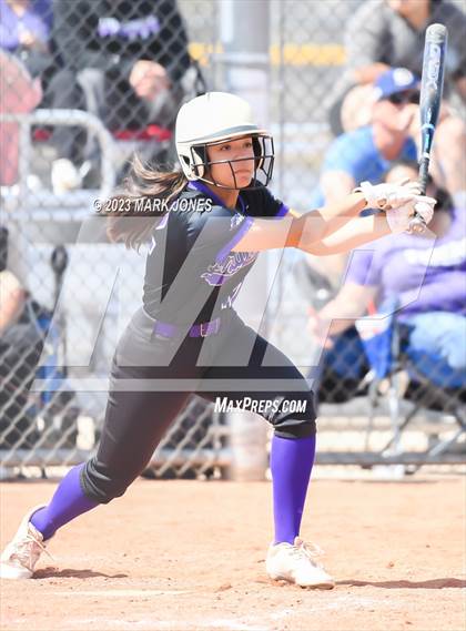 Thumbnail 1 in Arizona College Prep vs. Millennium (West Valley Softball Invitational) photogallery.