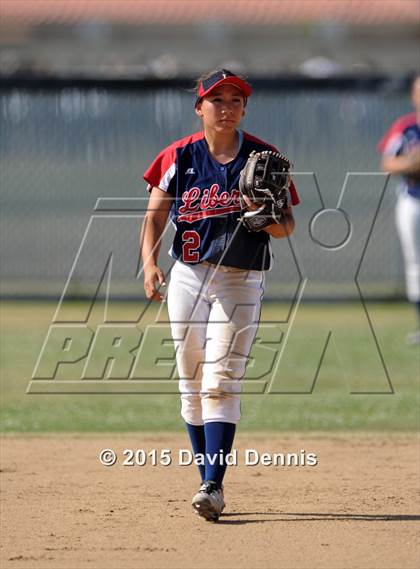 Thumbnail 2 in Liberty vs Stockdale (CIF CS D1 Playoff) photogallery.