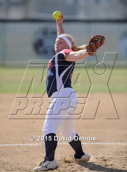 Thumbnail 3 in Liberty vs Stockdale (CIF CS D1 Playoff) photogallery.