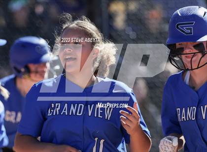 Thumbnail 1 in ThunderRidge vs. Grandview (CHSAA 5A First Round) photogallery.