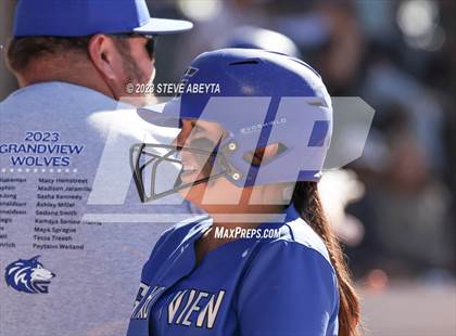 Thumbnail 2 in ThunderRidge vs. Grandview (CHSAA 5A First Round) photogallery.