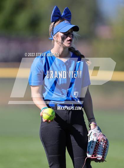 Thumbnail 3 in ThunderRidge vs. Grandview (CHSAA 5A First Round) photogallery.